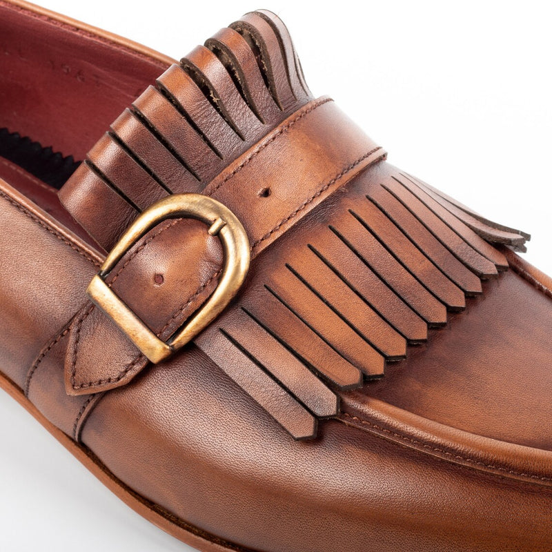 Brown Leather - Kilt Loafers