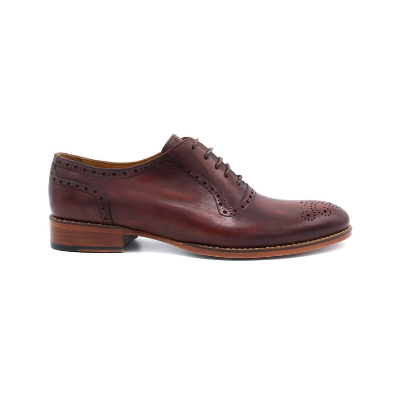 Brown Leather Brogue - Oxfords