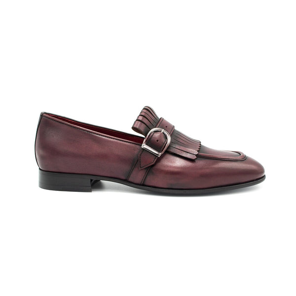 Burgundy Leather - Kilt Loafers