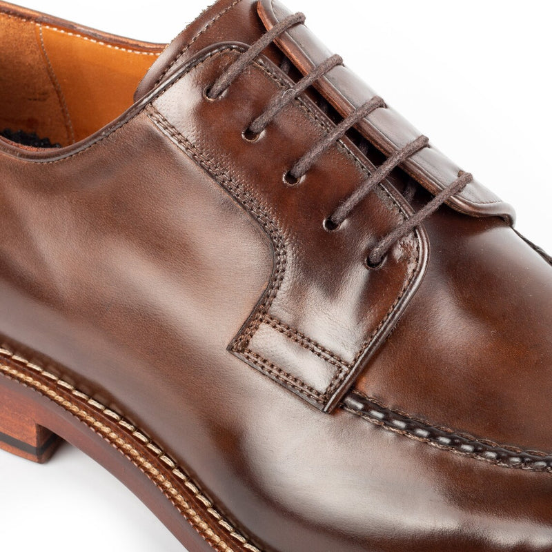 Brown Leather - Derby