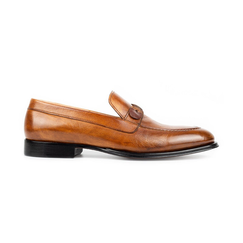 Brown Leather - Penny Loafers