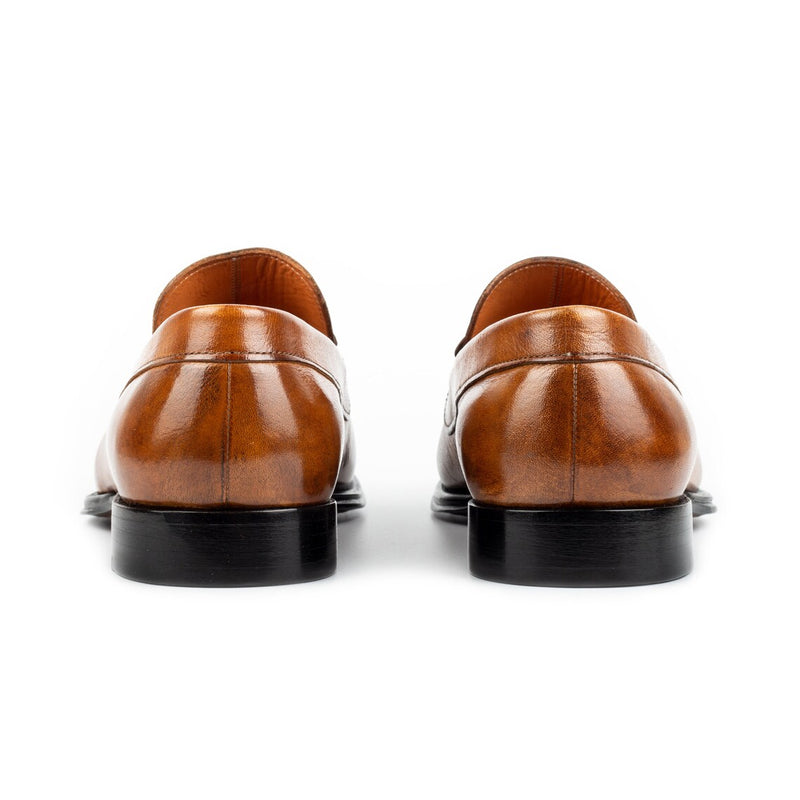 Brown Leather - Penny Loafers