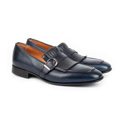 Blue Leather - Kilt Loafers