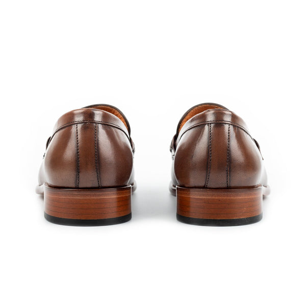 Brown Leather - Penny Loafers