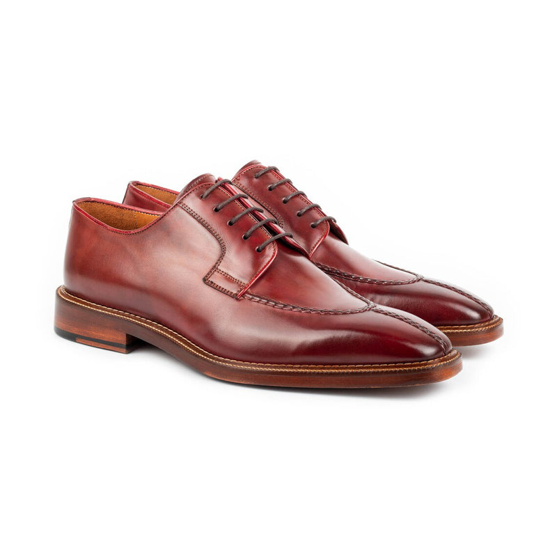 Burgundy Leather - Derby