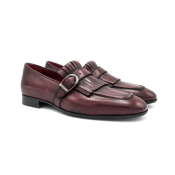 Burgundy Leather - Kilt Loafers