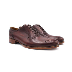 Brown Leather Brogue - Oxfords